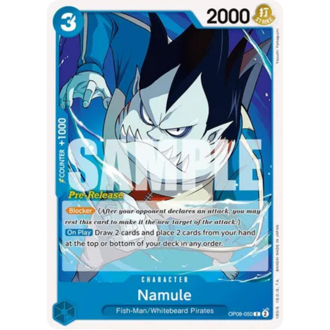 Namule (OP08-050) - Two Legends Pre-Release Cards