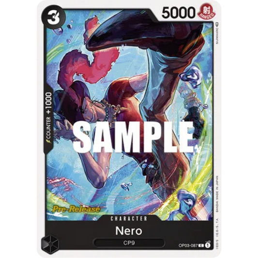 Nero (OP03-087) - Pillars of Strength Pre-Release Cards