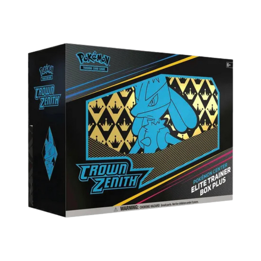 Crown Zenith Pokemon Center Elite Trainer Box Plus