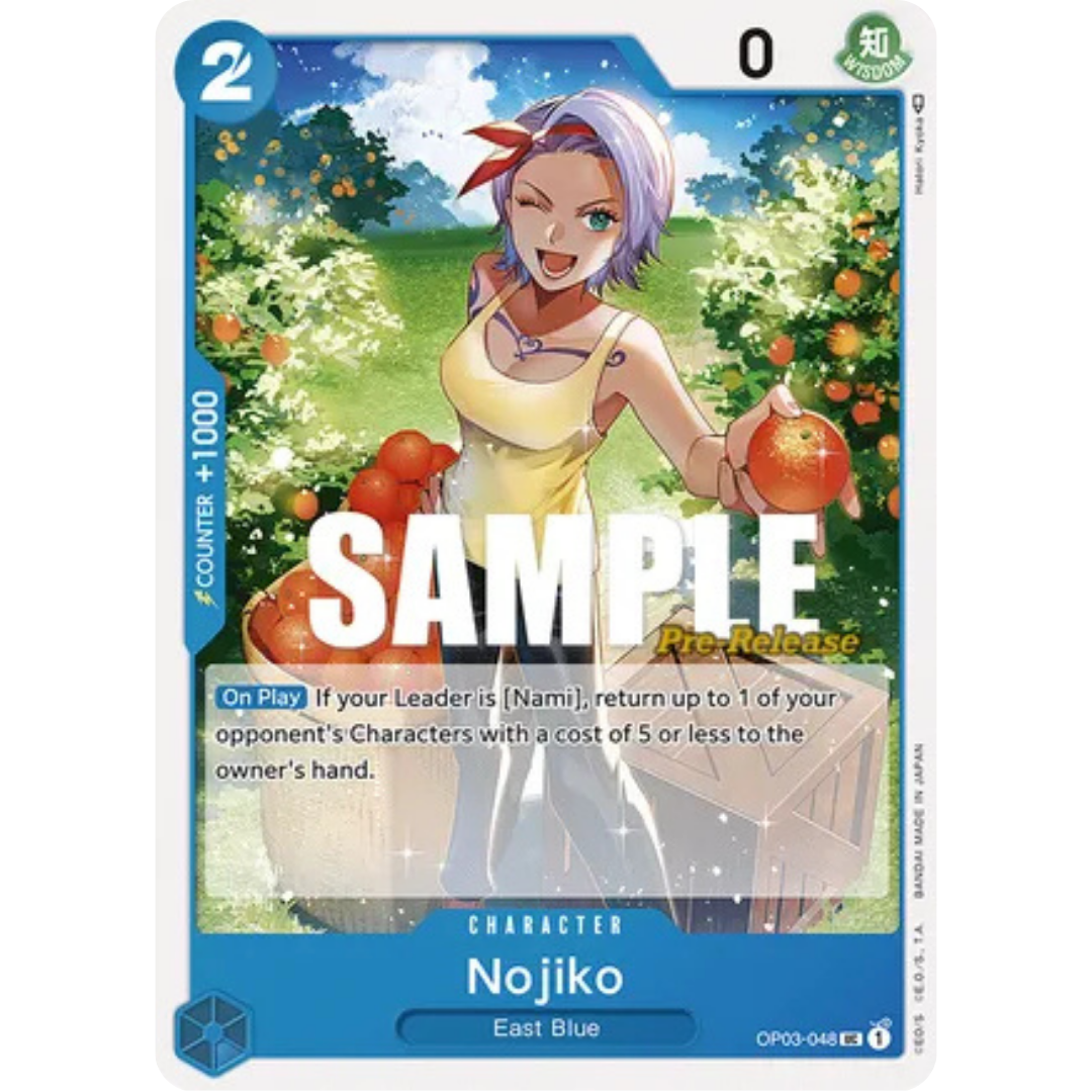 Nojiko (OP03-048) - Pillars of Strength Pre-Release Cards