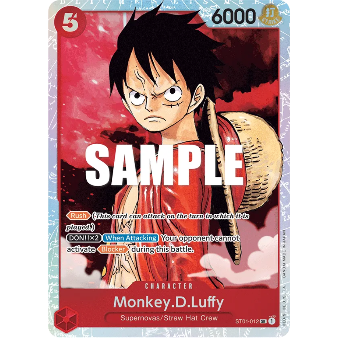 Monkey.D.Luffy (012) (ST01-012) - Starter Deck 1: Straw Hat Crew Foil