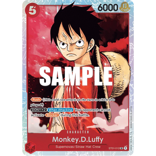 Monkey.D.Luffy (012) (ST01-012) - Starter Deck 1: Straw Hat Crew Foil