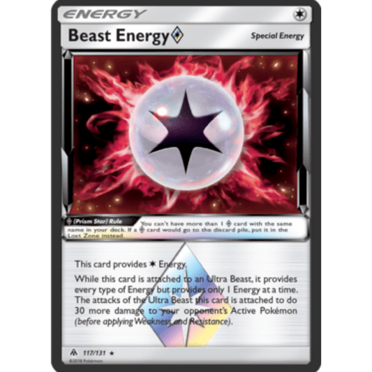 Beast Energy (117/131) (Prism Star) [Sun & Moon: Forbidden Light]