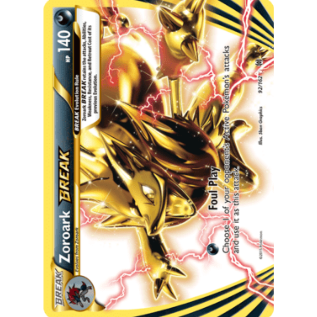 Zoroark BREAK 092/162  - Holofoil XY  BREAKthrough - Rare BREAK