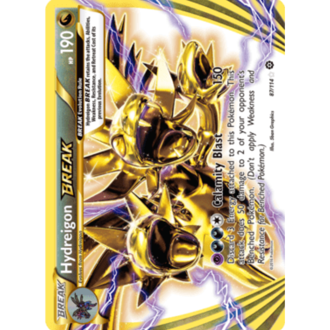 Hydreigon BREAK 087/114  - Holofoil XY  Steam Siege - Rare BREAK