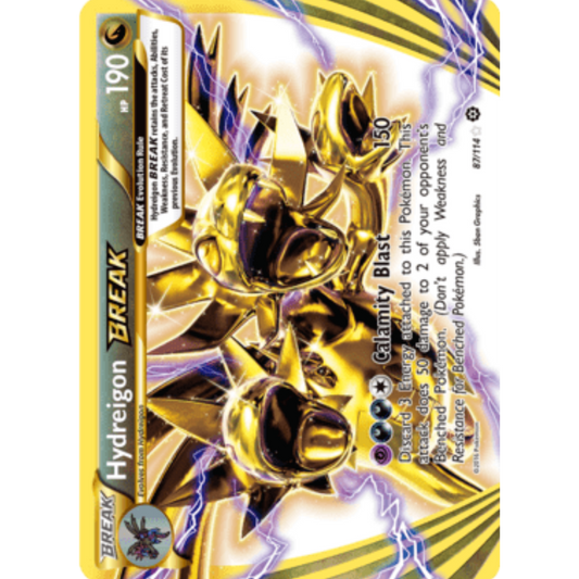 Hydreigon BREAK 087/114  - Holofoil XY  Steam Siege - Rare BREAK