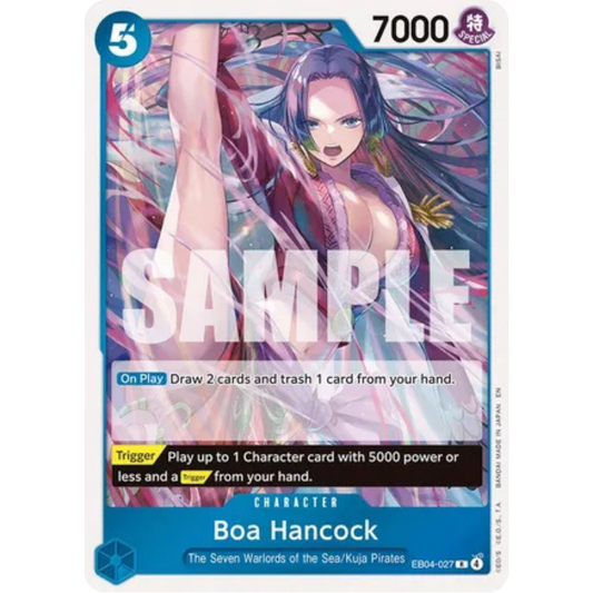 Boa Hancock - EB04-027 (EB04-027) - The Azure Sea's Seven Foil