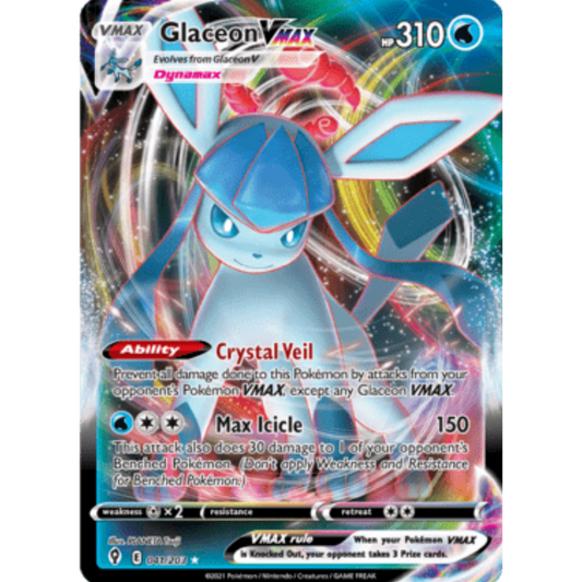 Glaceon VMAX (041/203) [Sword & Shield: Evolving Skies]