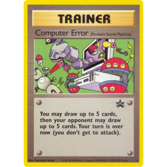 Computer Error (Rocket's Secret Machine) 016/53  WoTC Promo - Promo