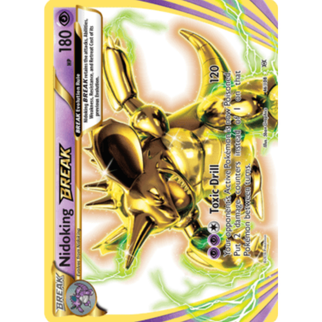 Nidoking BREAK 046/108  - Holofoil XY  Evolutions - Rare BREAK