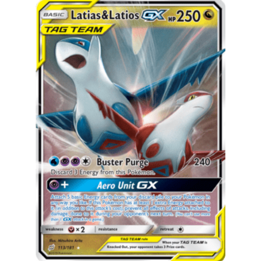 Latias & Latios GX (113/181) [Sun & Moon: Team Up]