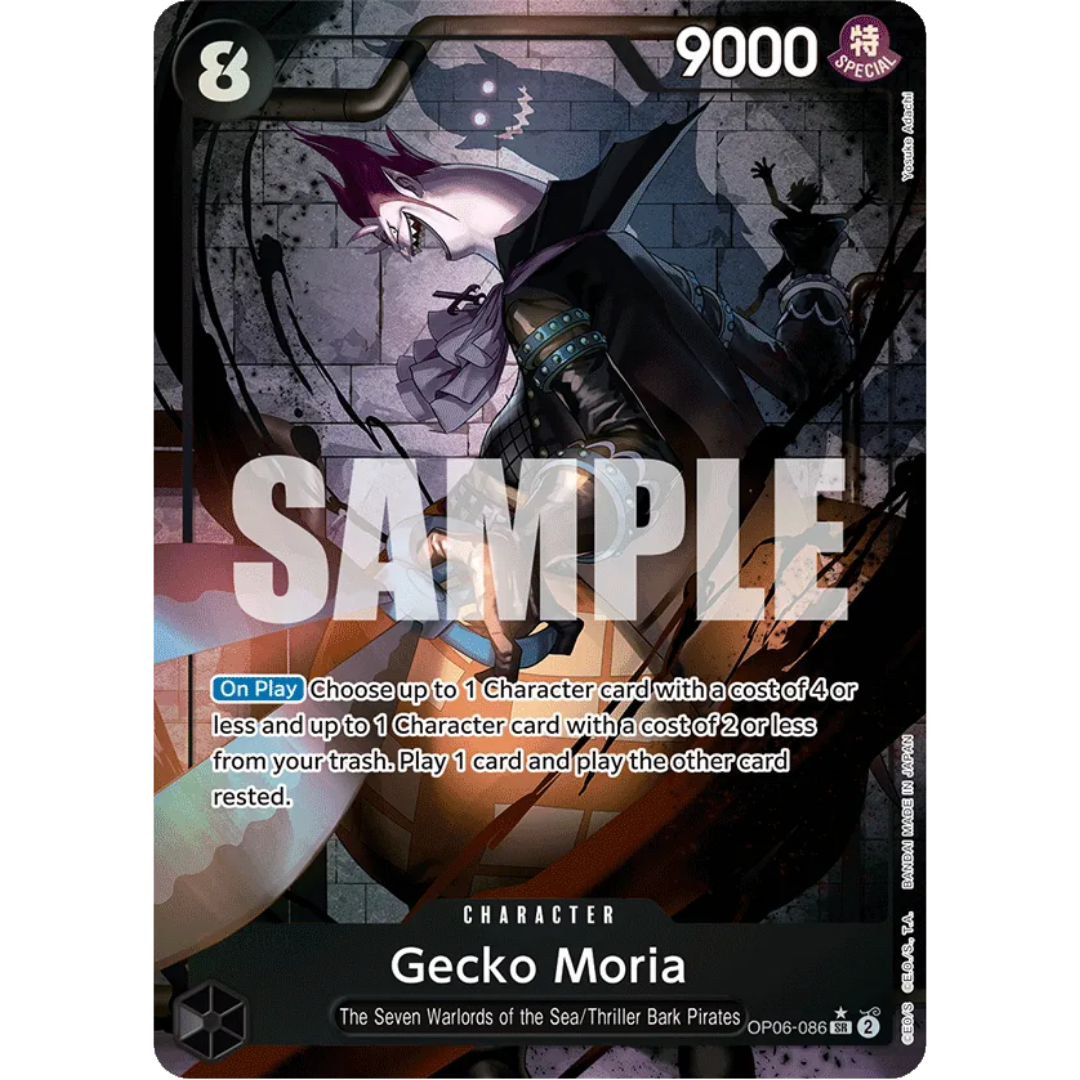 Gecko Moria (086) (Alternate Art) (OP06-086) - Wings of the Captain Foil