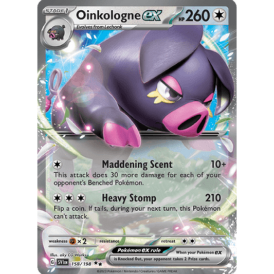 Oinkologne ex (158/198) [Scarlet & Violet: Base Set]