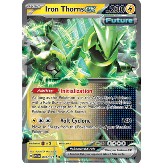 Iron Thorns ex 032/131  - Holofoil SV Prismatic Evolutions - Double Rare