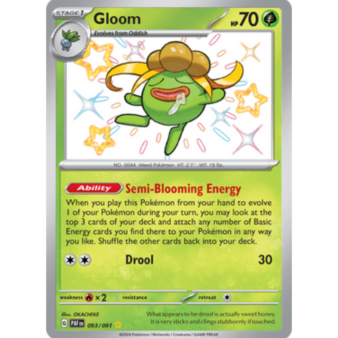 Gloom (093/091) [Scarlet & Violet: Paldean Fates]