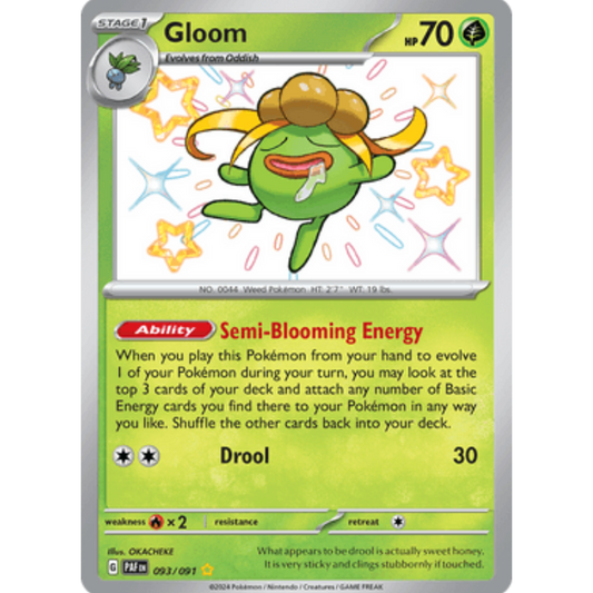 Gloom (093/091) [Scarlet & Violet: Paldean Fates]