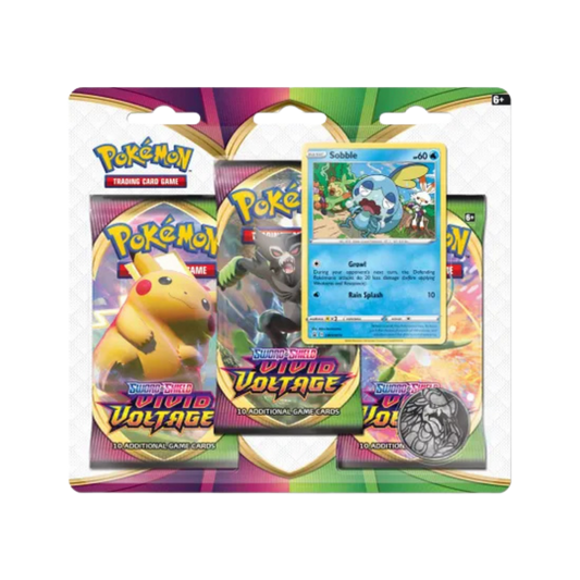 Vivid Voltage 3 Pack Blister [Sobble]