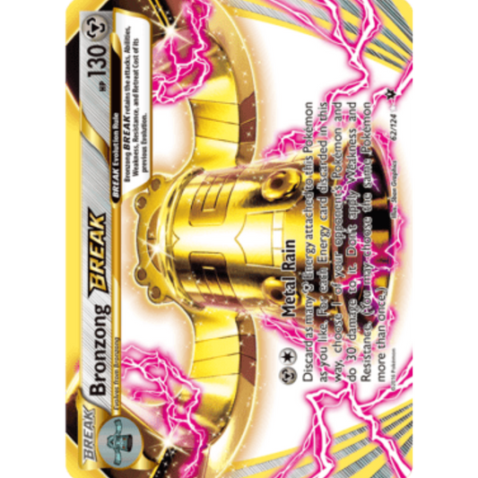 Bronzong BREAK 062/124  - Holofoil XY  Fates Collide - Rare BREAK