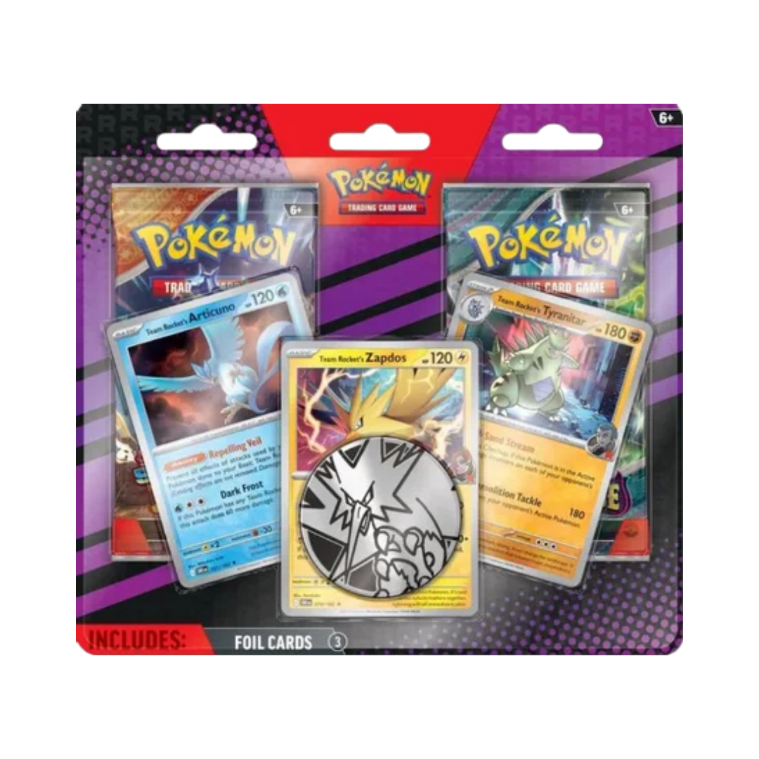 2-Pack Blister Pack [Team Rocket's Articuno, Zapdos & Tyranitar]