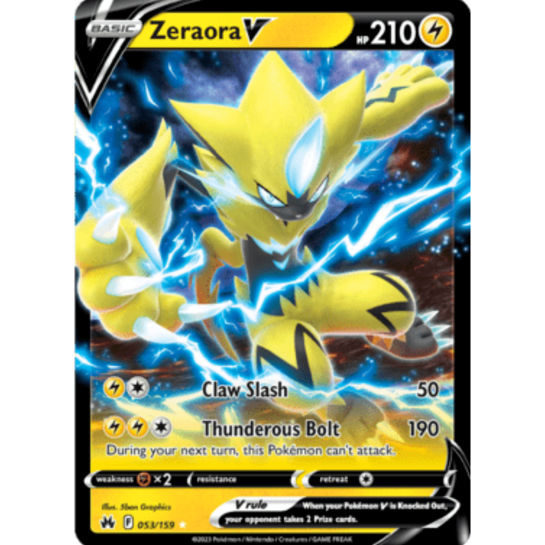 Zeraora V (053/159) [Sword & Shield: Crown Zenith]