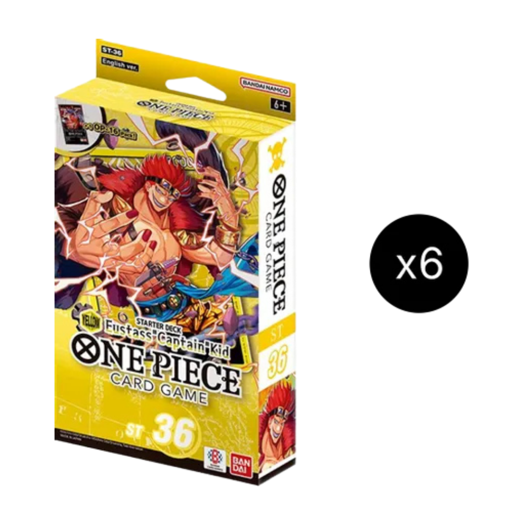 Starter Deck 36: YELLOW Eustass”Captain”Kid Display
