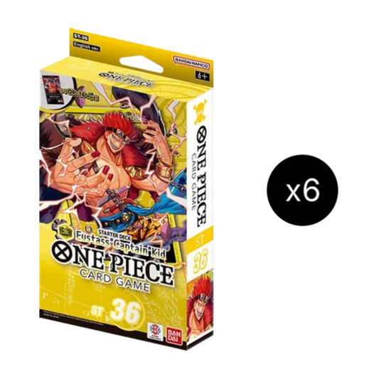 Starter Deck 36: YELLOW Eustass”Captain”Kid Display