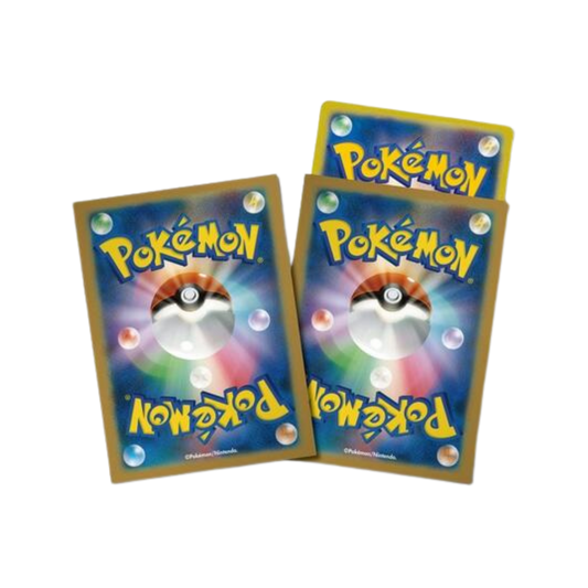 Card Sleeves - Pokeka Design (64-Pack) (Pokemon Center Japan Exclusive)