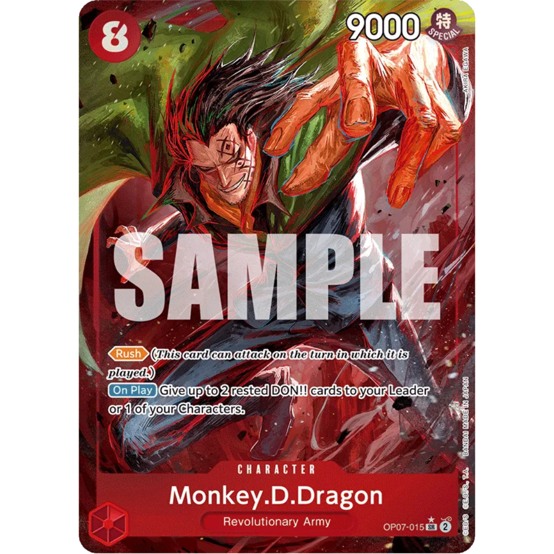 Monkey.D.Dragon (015) (Parallel) (OP07-015) - 500 Years in the Future Foil