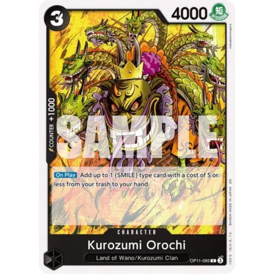 Kurozumi Orochi (OP11-085) - A Fist of Divine Speed