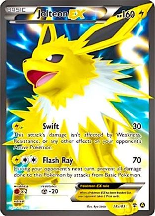 Jolteon EX 28a/83  - Holofoil Alternate Art Promos - Promo