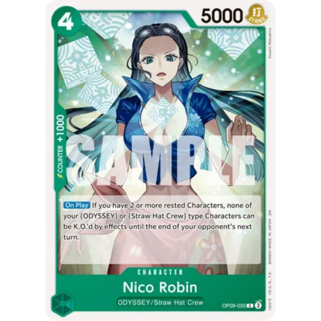 Nico Robin - OP09-033 (Reprint) (OP09-033) - Premium Booster -The Best- Vol. 2