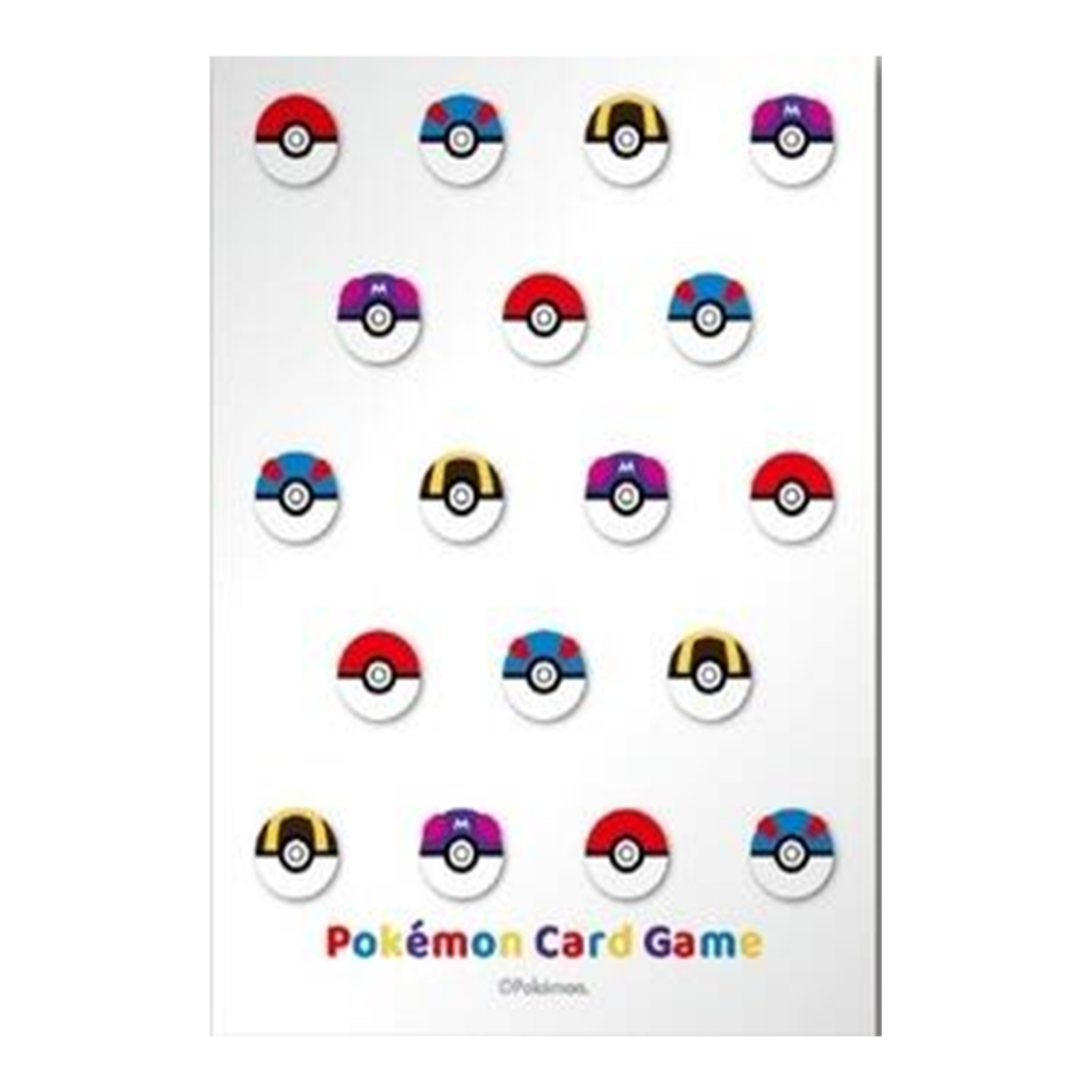 Card Sleeves - Pokeball collection (64-Pack) (Pokemon Center Japan Exclusive)