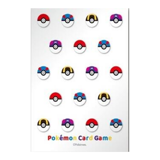 Card Sleeves - Pokeball collection (64-Pack) (Pokemon Center Japan Exclusive)
