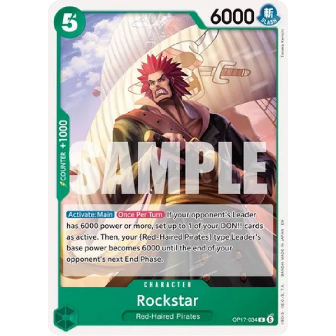 Rockstar (OP17-034) - The World's Strongest Warriors