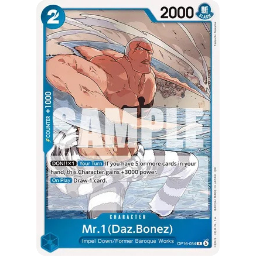 Mr.1(Daz.Bonez) (OP16-054) - The Time of Battle Foil