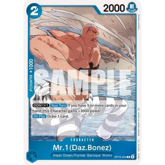 Mr.1(Daz.Bonez) (OP16-054) - The Time of Battle Foil