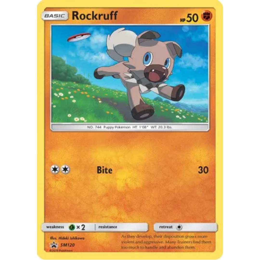 Rockruff - SM120  - Holofoil SM Promos - Promo