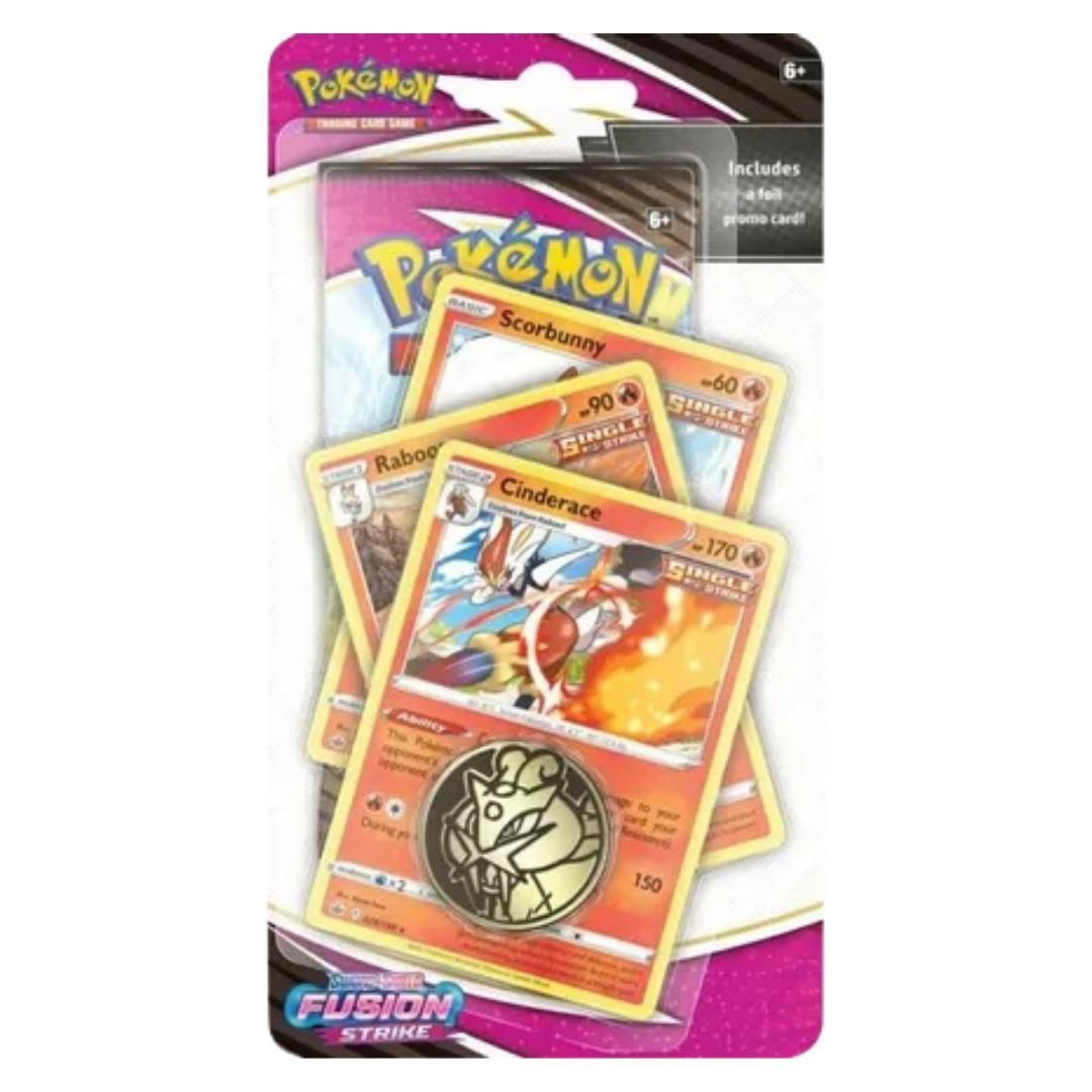 Fusion Strike Premium Checklane Blister [Cinderace]