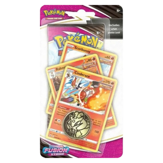 Fusion Strike Premium Checklane Blister [Cinderace]