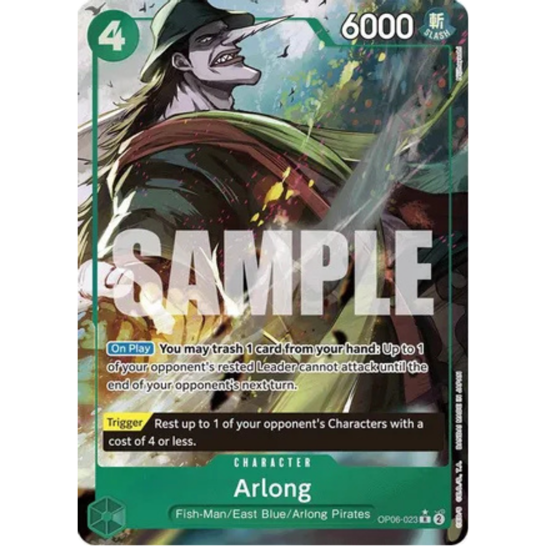 Arlong (Full Art) (OP06-023) - Premium Booster -The Best- Foil