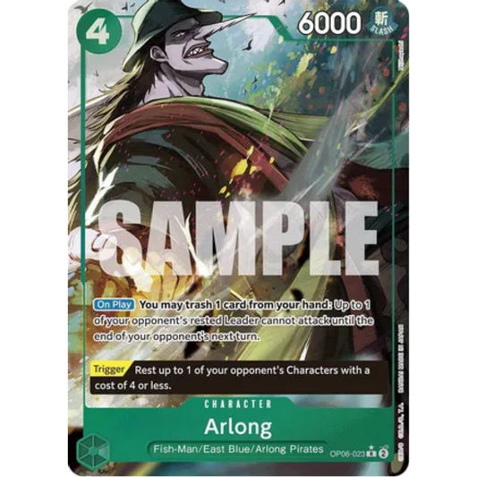 Arlong (Full Art) (OP06-023) - Premium Booster -The Best- Foil