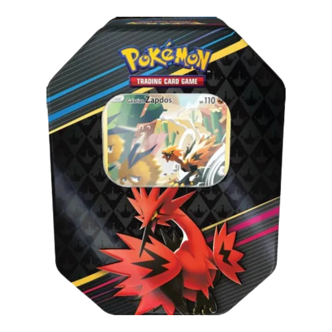 Crown Zenith Tin [Galarian Zapdos] (International Version)