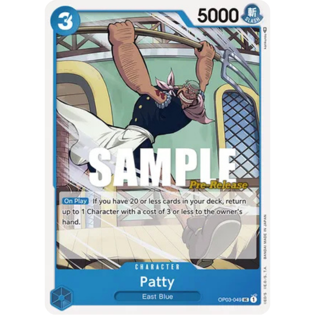 Patty (OP03-049) - Pillars of Strength Pre-Release Cards