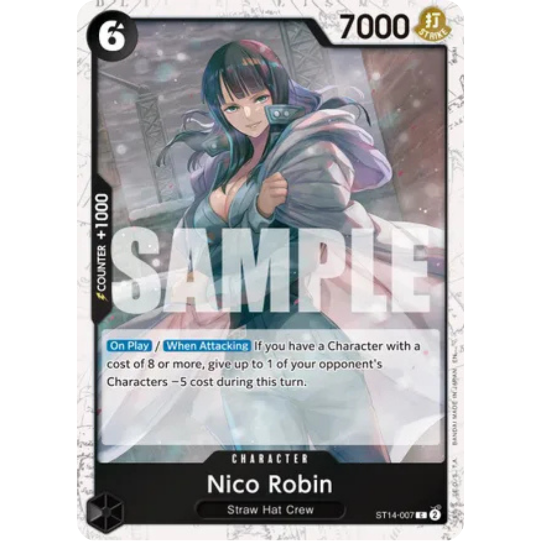 Nico Robin - ST14-007 (Pirate Foil) (ST14-007) - Premium Booster -The Best- Vol. 2 Foil