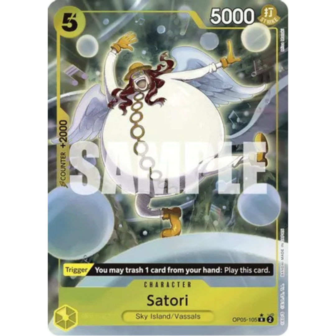 Satori (Full Art) (OP05-105) - Premium Booster -The Best- Foil