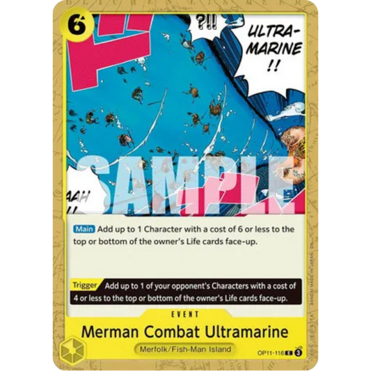 Merman Combat Ultramarine (OP11-116) - A Fist of Divine Speed