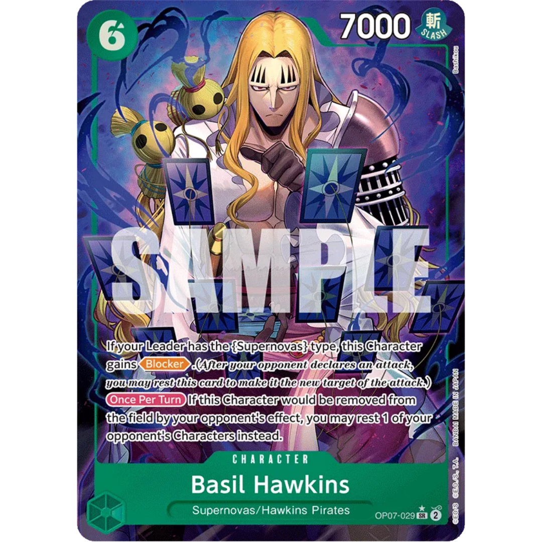 Basil Hawkins (Parallel) (OP07-029) - 500 Years in the Future Foil