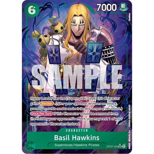 Basil Hawkins (Parallel) (OP07-029) - 500 Years in the Future Foil