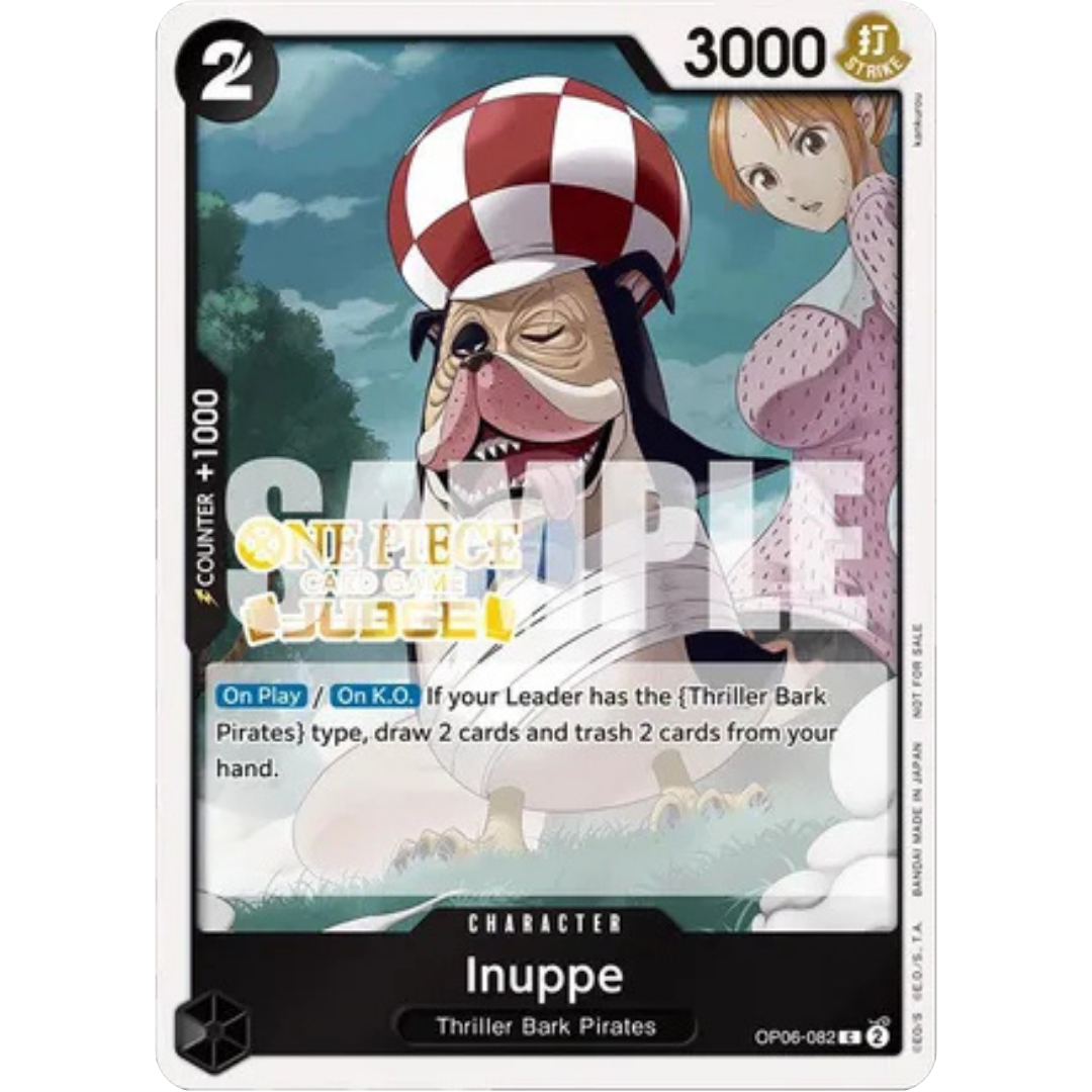 Inuppe (Judge Pack Vol. 4) (OP06-082) - One Piece Promotion Cards Foil