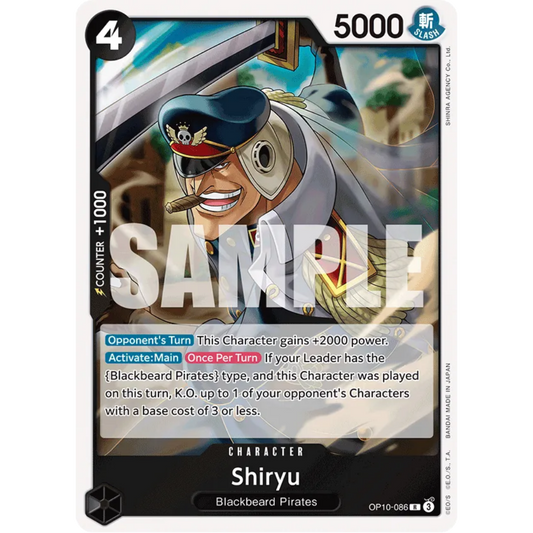 Shiryu (OP10-086) - Royal Blood Foil